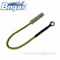 gas appliance parts green yellow flexible ground wire